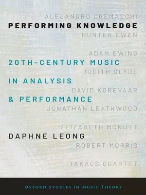 cover image of Performing Knowledge